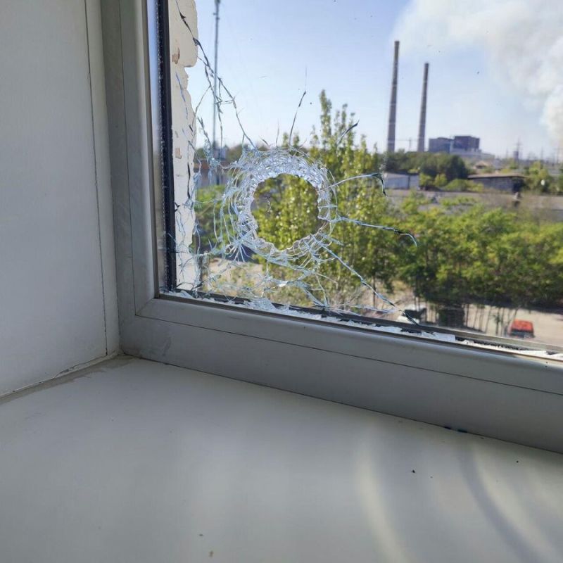 Украинские войска обстреляли Энергодар