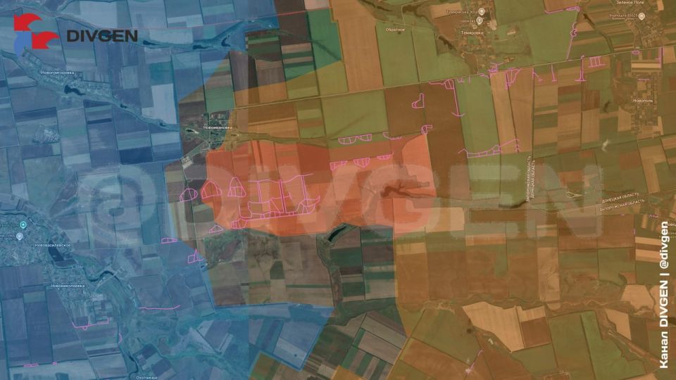 Владислав Шурыгин: 1. Запорожская область. Штурмовые группы заняли новые позиции южнее Новоивановки