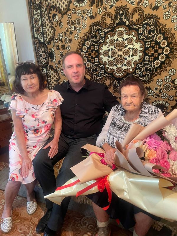 За плечами - целый век!. Долгожительница Токмакского муниципального округа отмечает 100-летие со дня рождения