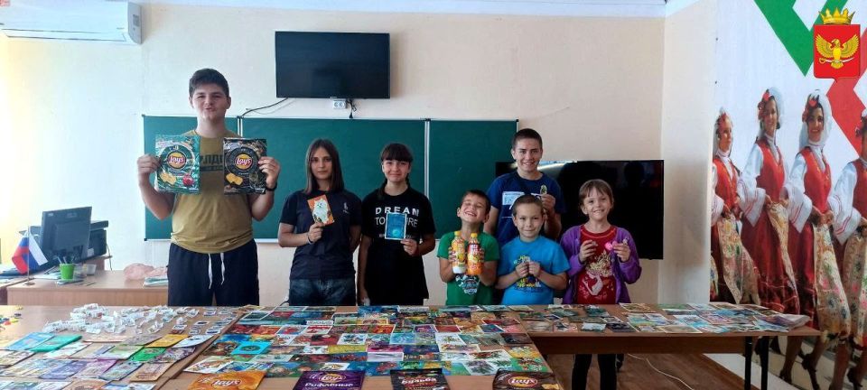 Юные коллекционеры села Инзовка представили свои собрания