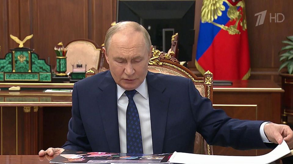 О ситуации в Запорожской области Владимиру Путину доложил губернатор Евгений Балицкий