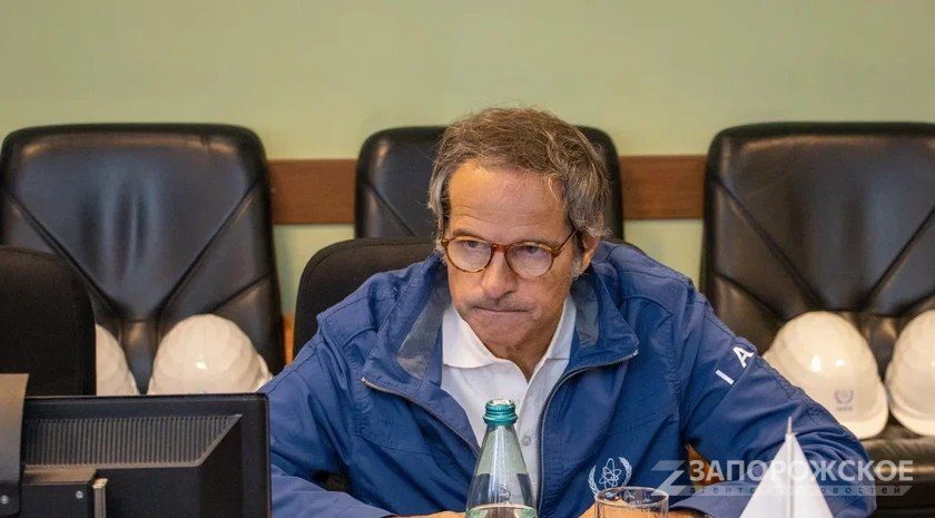 Киев усилил обстрелы ЗАЭС накануне визита Гросси в Россию