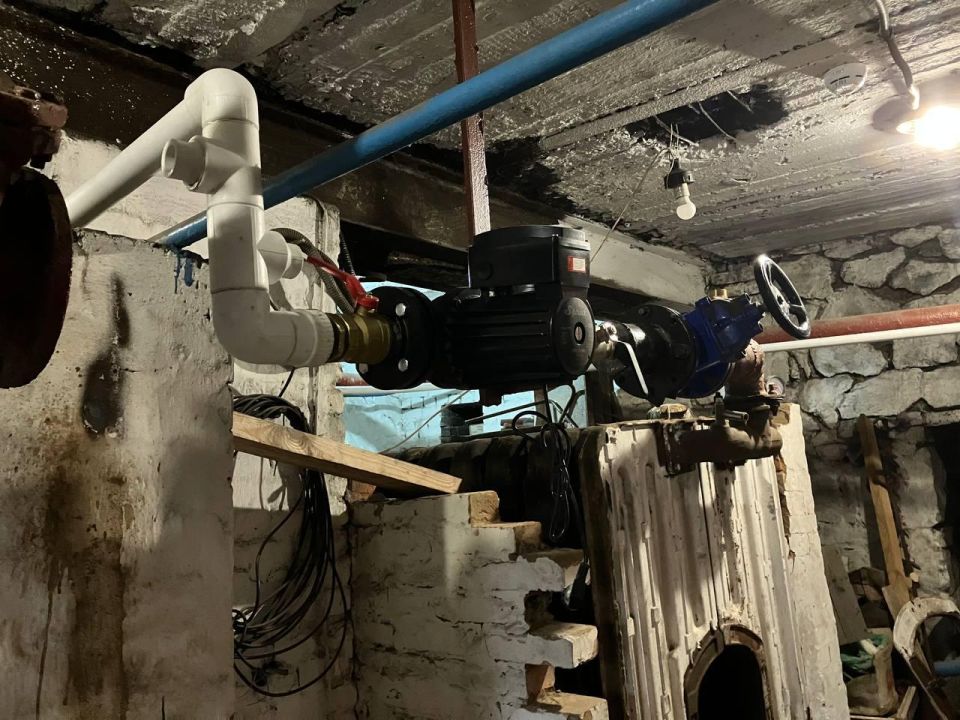 Подготовительный этап для замены системы отопления в детсаду «Кузнечик» в городе Токмаке завершен