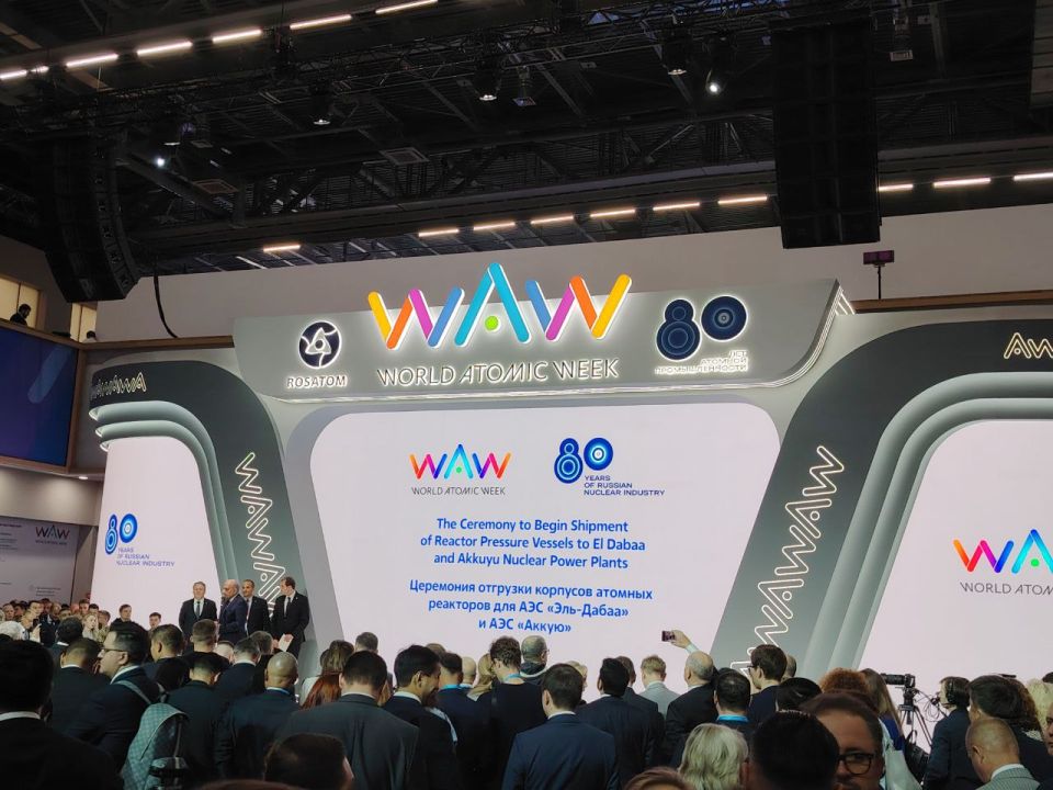 Максим Пухов: Дан старт отгрузке корпусов реакторов для зарубежных проектов «Росатома» — АЭС «Аккую» в Турции и АЭС «Эль-Дабаа» в Египте