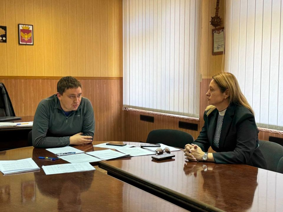 Ангелина Ярчук: Сегодня провела рабочую встречу с главой Приморского муниципального округа