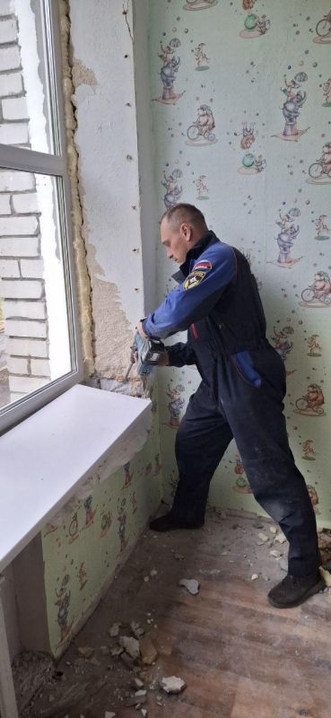 В детсаду «Кузнечик» города Токмак оконные блоки обновят полностью