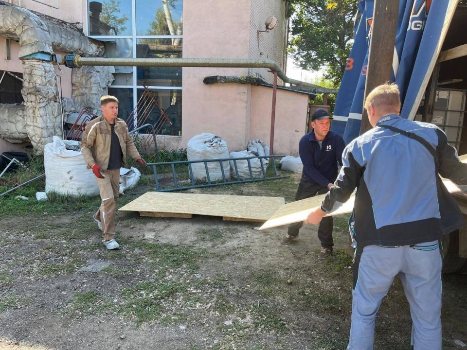 Переданные Карелией материалы используют для восстановления домов в Васильевском округе