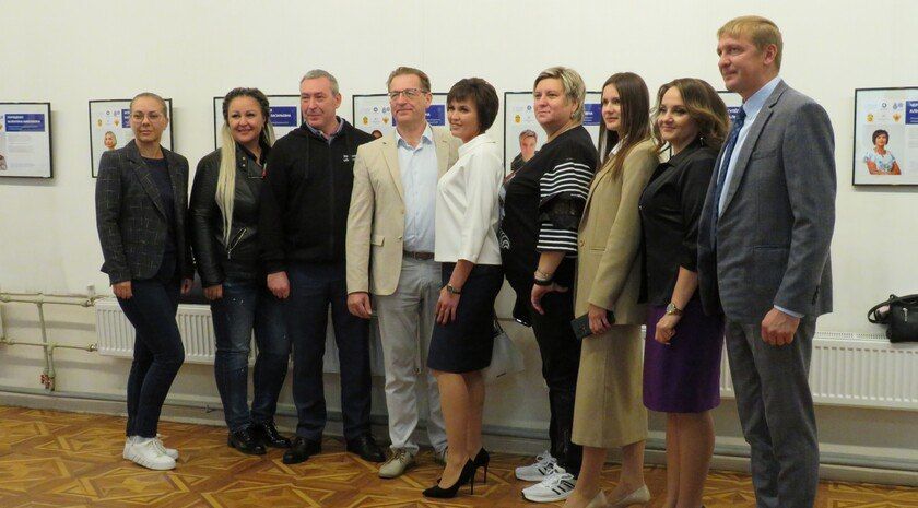 Торжественное открытие фотовыставки «Женские лица атомграда» состоялось в Энергодаре