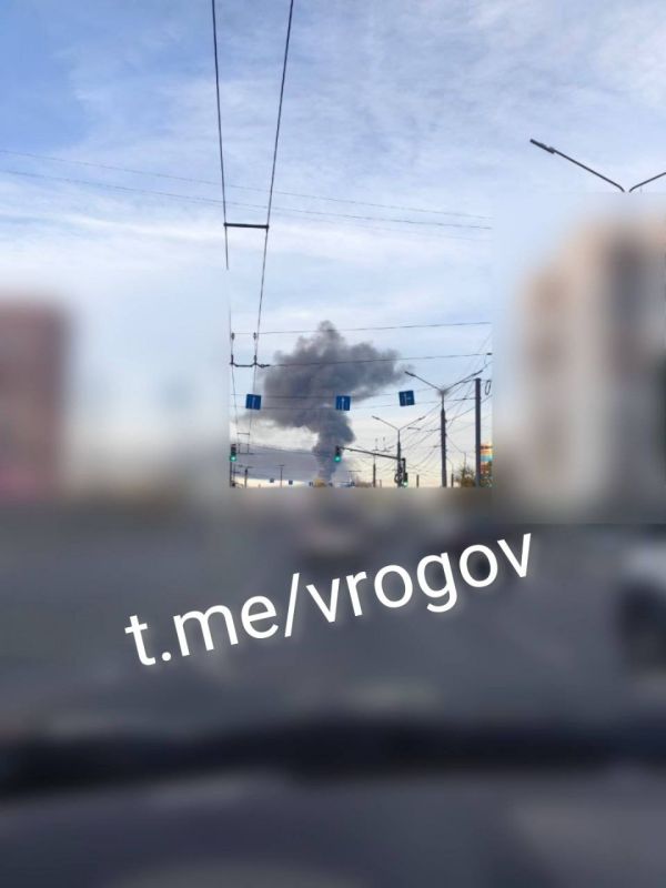 Владимир Рогов: О пожаре на крупном НПЗ. В Ярославлской области сильный пожар на НПЗ