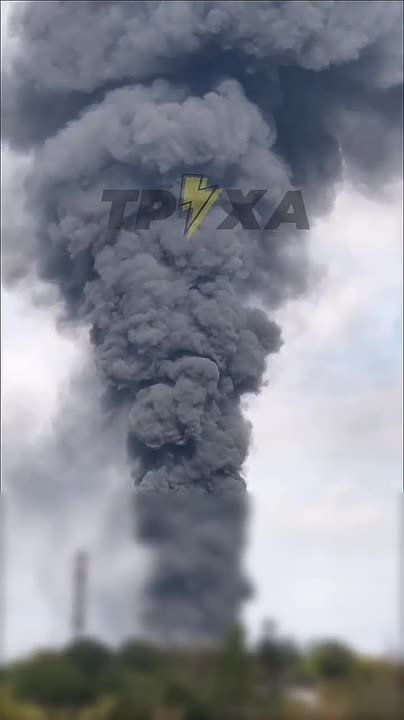 Юлия Витязева: В Запорожье что-то выбухнуло и потужно горит