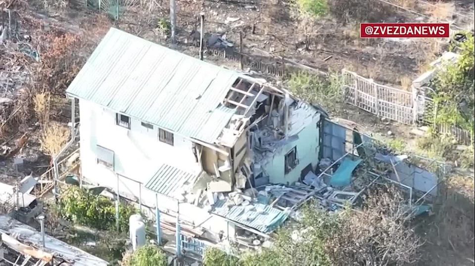 Укрытия украинских боевиков сложились как карточный домик — в поселке Плавни в Запорожской области найден и ликвидирован каждый всушник