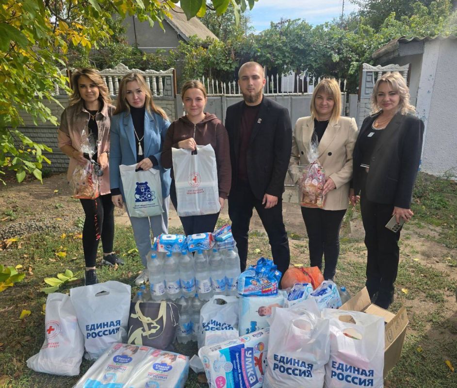 Алёна Трокай: День добрых дел!. Сегодня в Запорожской области прошла акция «День добрых дел», приуроченная ко Дню рождения Президента Российской Федерации Владимира Владимировича Путина