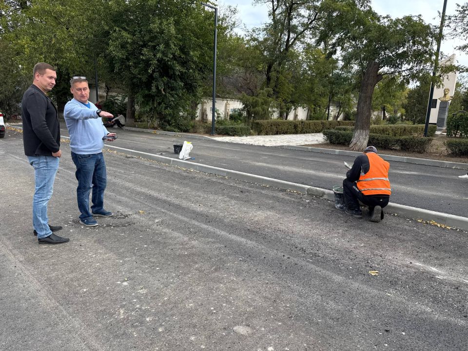 Благоустройство территории у стадиона «Колос» выходит на финишную прямую!