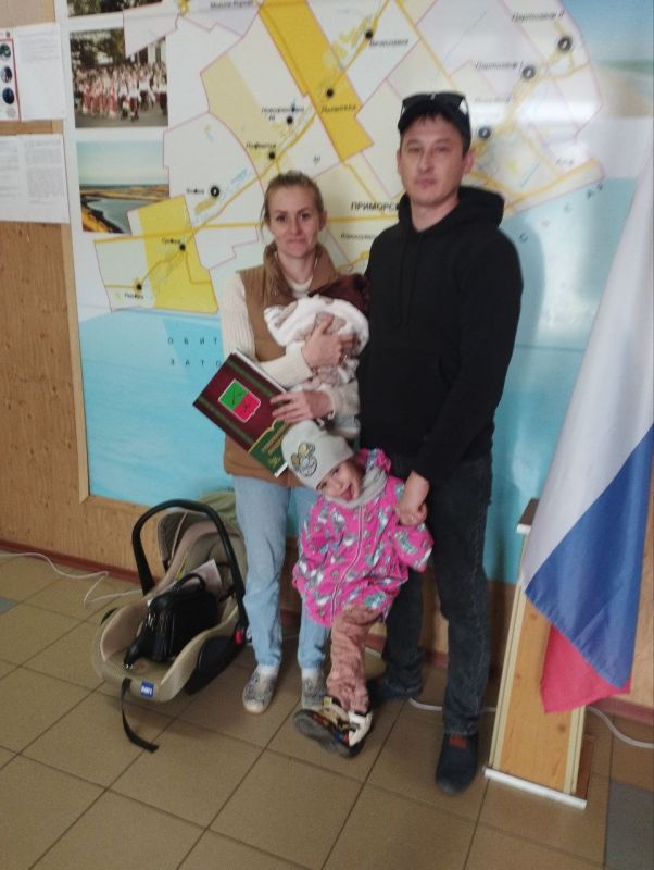 В Приморском районе Запорожской области стало больше на одну маленькую жительницу!