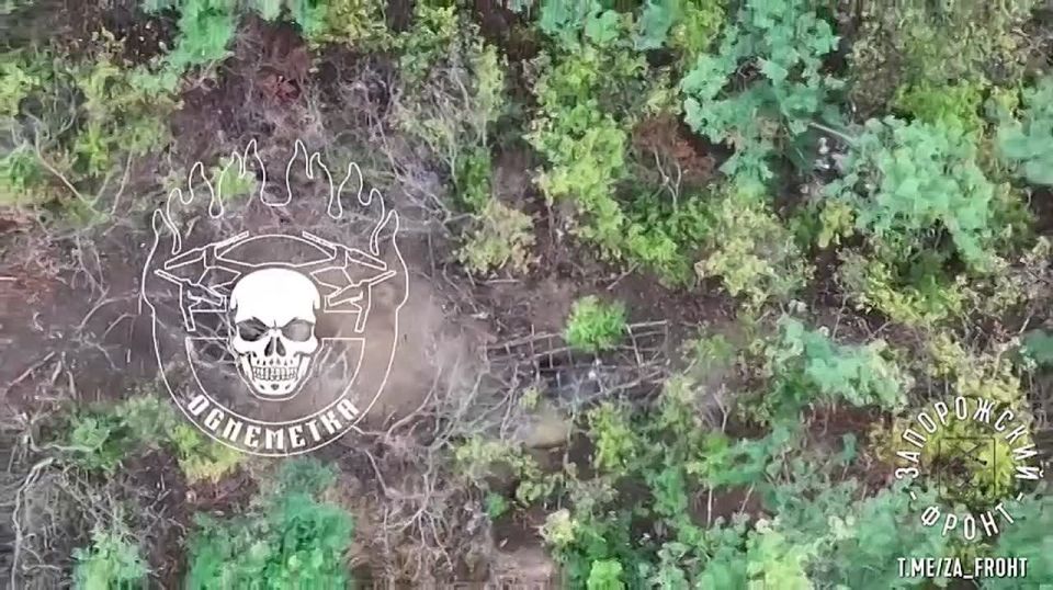 Операторы «Дантист» и «Финик» на Ореховском направлении помогли противнику с переездом — теперь в укрытиях свободно и не дымит