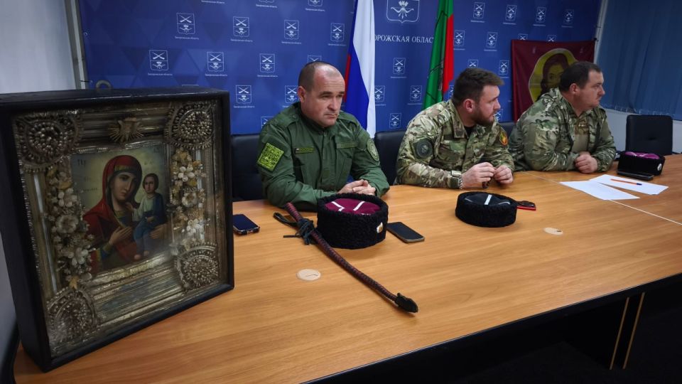 В Мелитополе состоялась встреча атаманов запорожского казачества