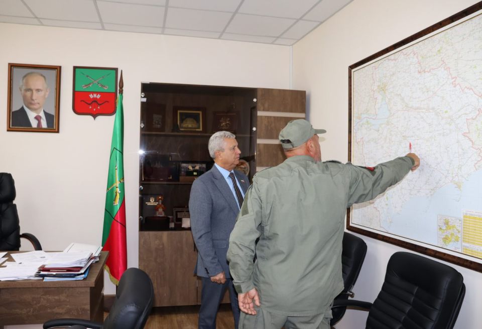 Виктор Емельяненко: Встретился с Евгением Горлачевым, депутатом Законодательного Собрания Запорожской области, который этой осенью добровольно отправился в зону СВО