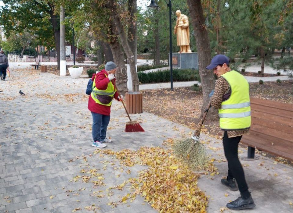 Осенние хлопоты коммунальщиков Токмакского муниципального округа