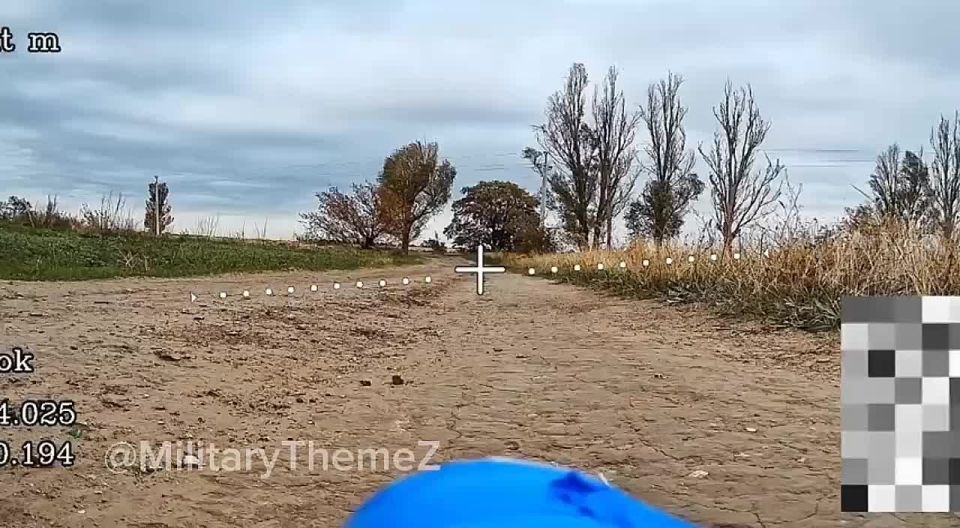 Уничтожение украинского броневика в Орехове Запорожской области