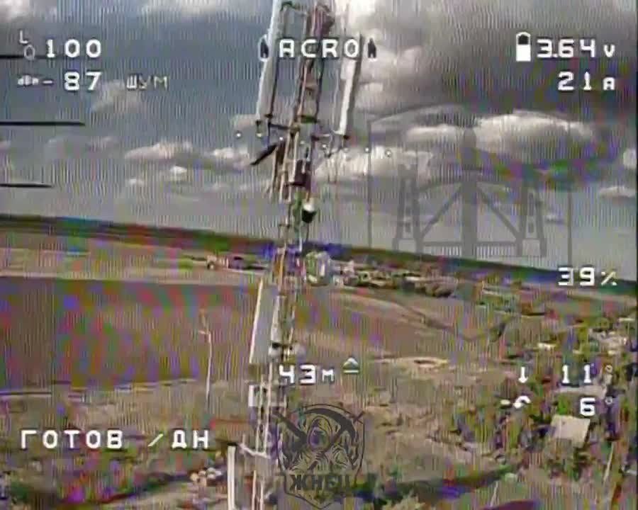 Оператор подразделения "Жнец" 58 Армии уничтожил антенну связи противника в районе н.п. Орехов