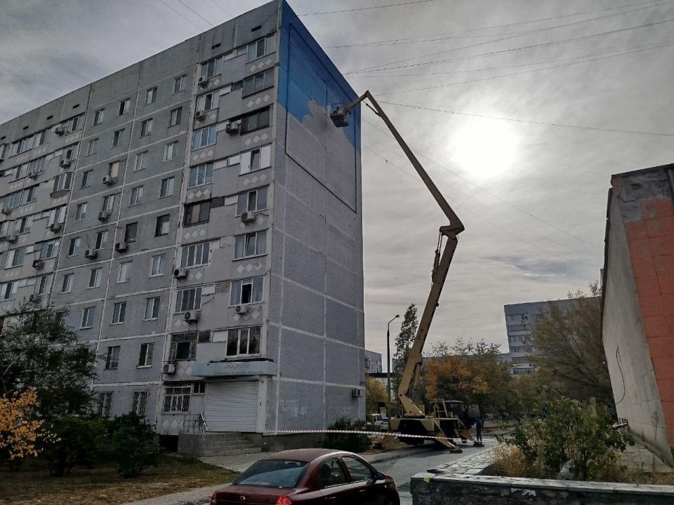 В Энергодаре появится мурал с изображением Софийского собора и памятника «Тысячелетие России»