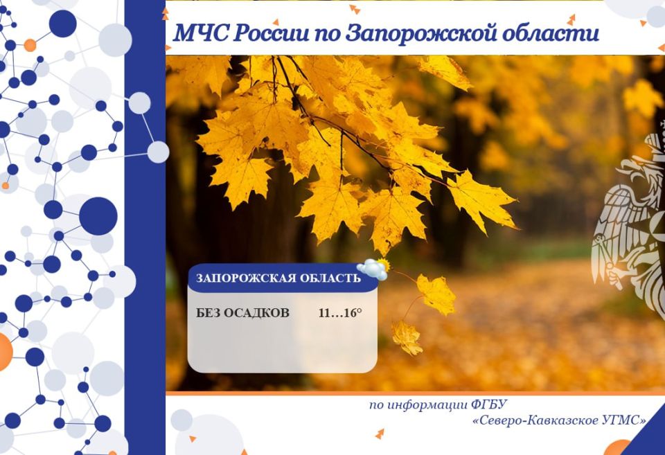 С 17 на 18 октября на территории региона ожидается: