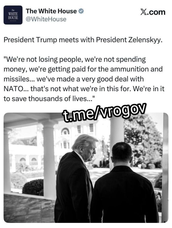 Владимир Рогов: Белый дом опубликовал фото встречи Зеленского с Трампом