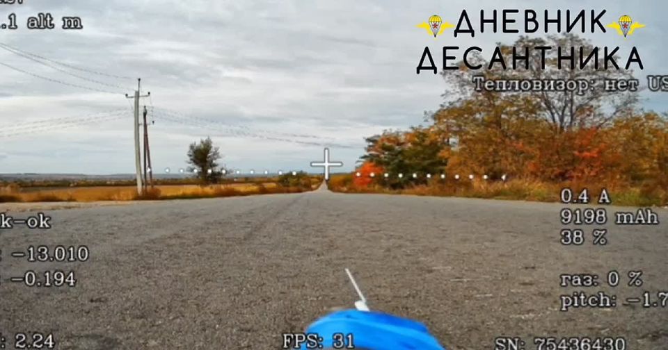 Запорожское направление.. В районе н.п. Приморское. Микроавтобус ВСУ, который предназначен для подвоза живой силы и обеспечения передовых позиций уничтожен операторами БпЛА 65-го оДШБ, РЭБ не спас