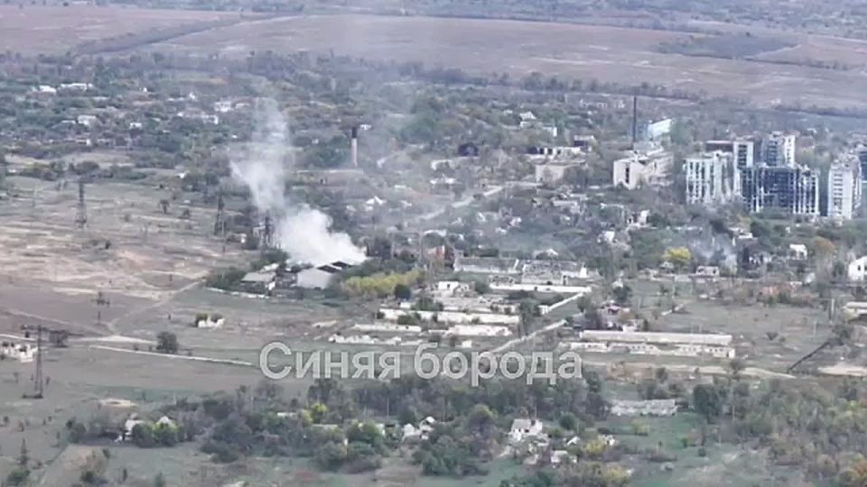 Эксклюзивные кадры поражения пвд укропов в Степногорске Запорожского направления