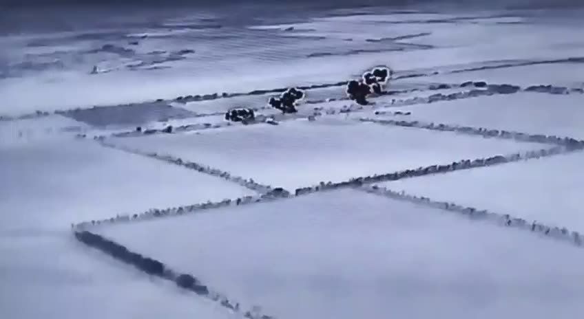 Ореховское направление. Уничтожение КНП противника в районе Павловки ФАБами с УМПК