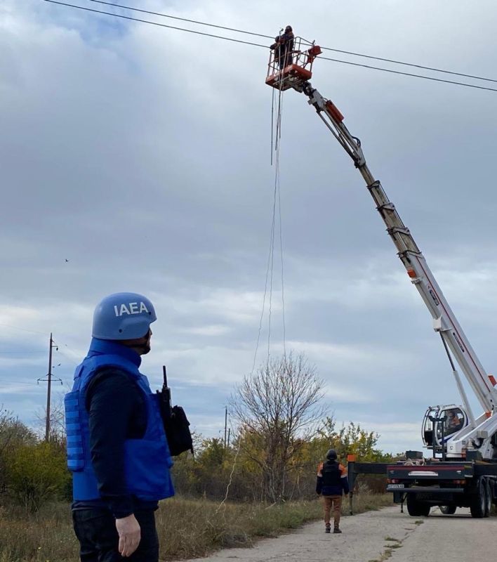 На Запорожской АЭС начали восстанавливать электроснабжение: было объявлено местное прекращение огня