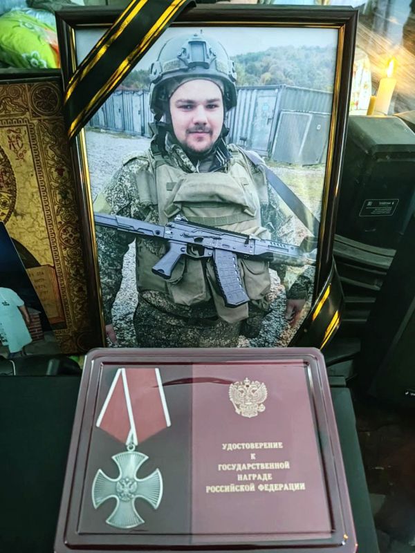 Доброволец из Михайловки посмертно награжден орденом Мужества