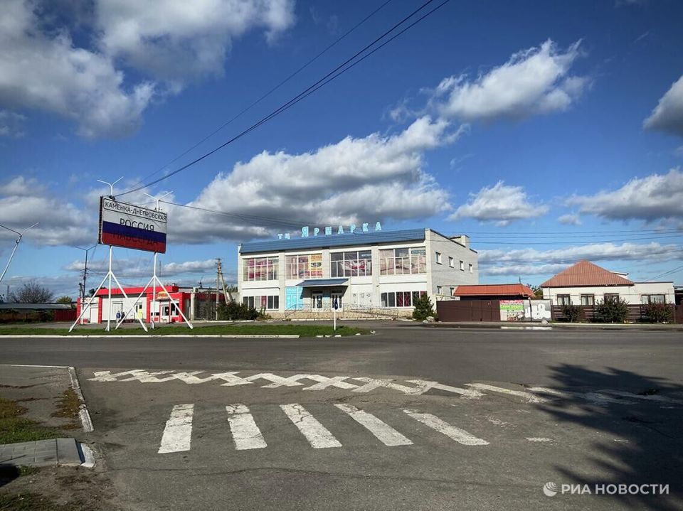 Балицкий сообщил об украинском обстреле Каменки-Днепровской