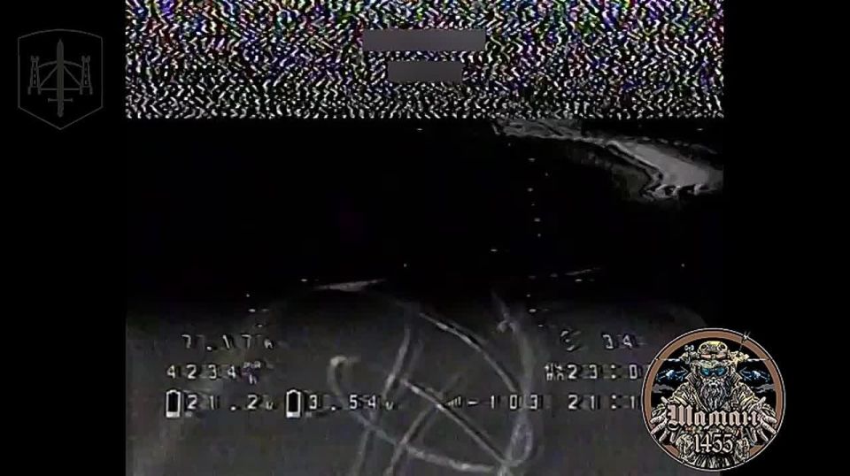 На один пикап меньше. Оператор дрона подразделения «Шаман» 1455 полка уничтожил пикап ВСУ в районе н.п. Орехов