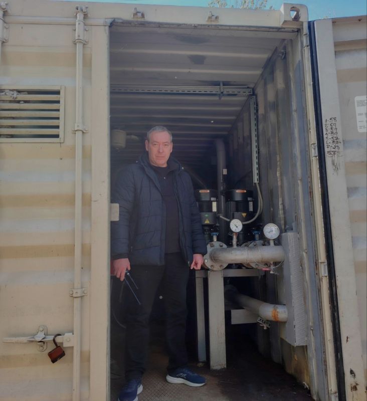 Максим Пухов: Завершили работы по монтажу и подключению резервной блочно-модульной котельной детского сада «Светлячок»