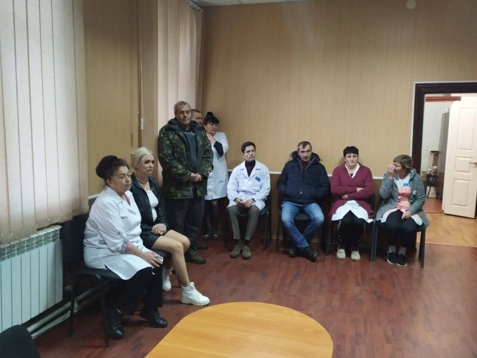 Состоялась рабочая встреча с коллективом Молочанского филиала Центра психоневрологической помощи