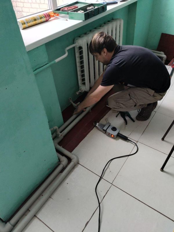 Проблемы с отоплением в школе села Чапаевка Пологовского МО решены