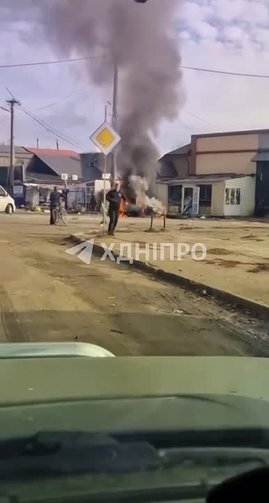Прилеты управляемых бомб в Покровском