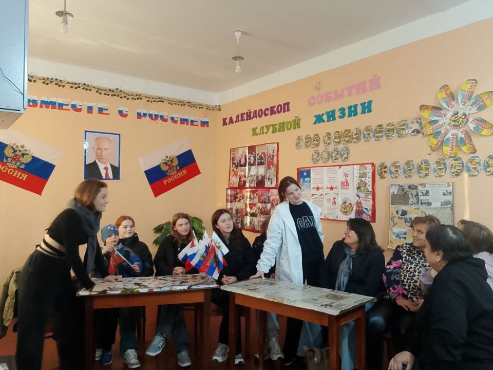 В Волчанском СК прошел час диалога, посвященный Дню народного единства, «Сила России в единстве народа»