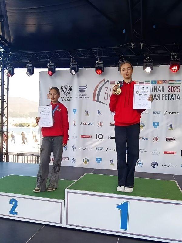 БЕРДЯНСКИЕ СПОРТСМЕНКИ ЗАВОЕВАЛИ ЗОЛОТО И СЕРЕБРО НА «34-Й МЕЖДУНАРОДНОЙ ГЕЛЕНДЖИКСКОЙ ПАРУСНОЙ РЕГАТЕ»