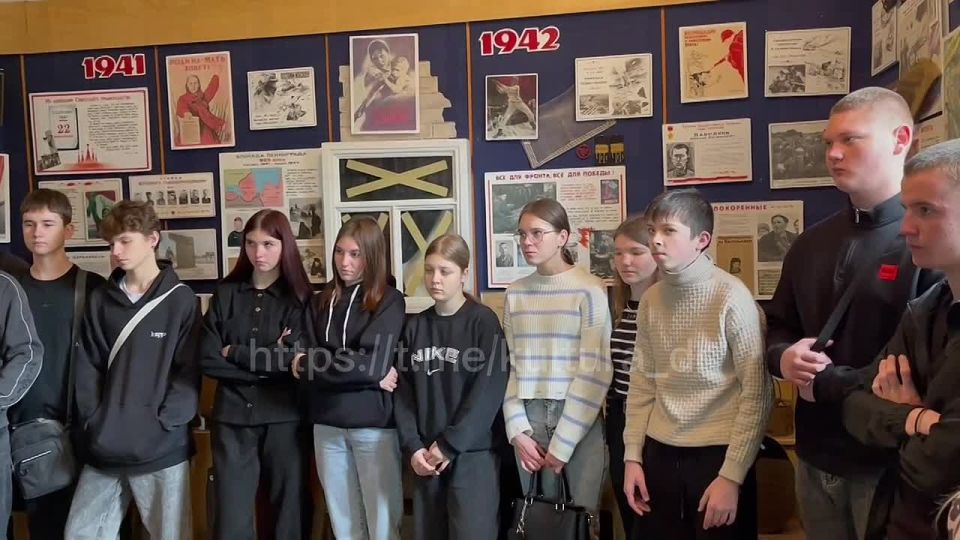 Сегодня в музее ДК "Горняк" прошла тематическая лекция для студентов Днепрорудненского профессионального лицея