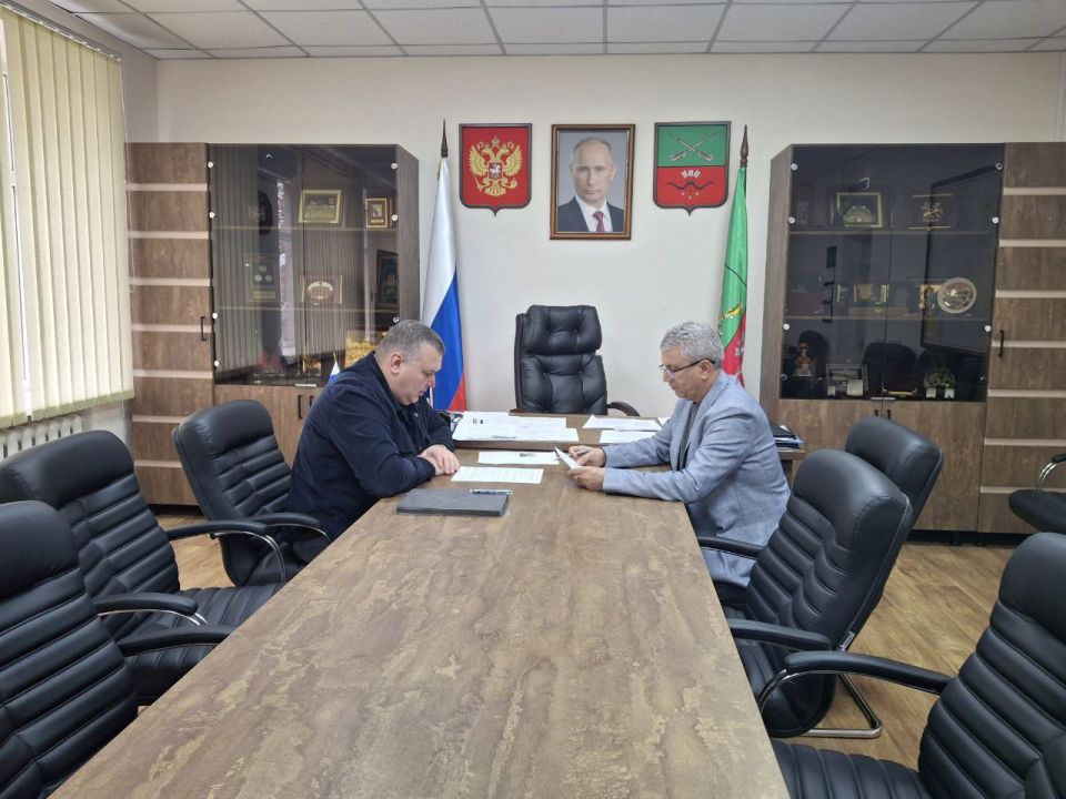 Виктор Емельяненко: Провел рабочую встречу с и.о. министра агропромышленного комплекса и продовольственной политики Запорожской области Андреем Сигутой