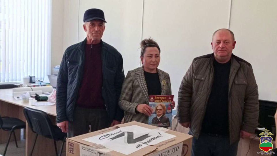 Ветераны МВД Карачаево-Черкесии отправили в полевой военный госпиталь в Запорожье гуманитарный груз