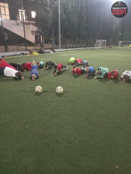 Юные футболисты Мелитополя на учебно-тренировочных сборах в Алуште