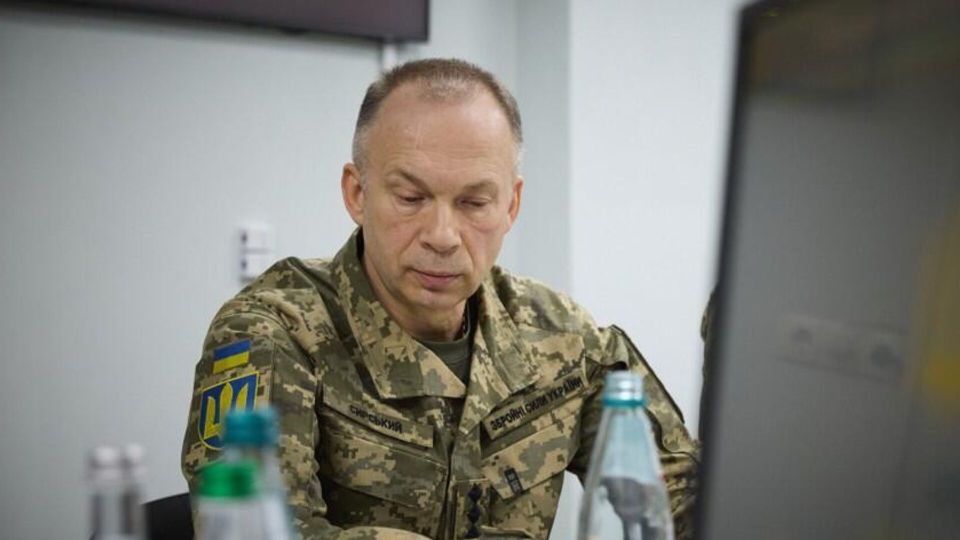 Сырский заявил о тяжелом положении для ВСУ на фронте