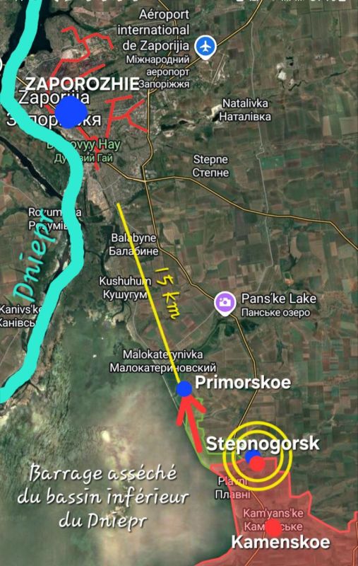 ФРОНТ ЗАПОРОЖЬЯ. Степногорск, где фронт на юге Запорожья снова стал активным с прорывом 247-го российского парашютного полка к этой опорной точке, блокируя продвижение к большому городу Запорожью, который находится всего в...