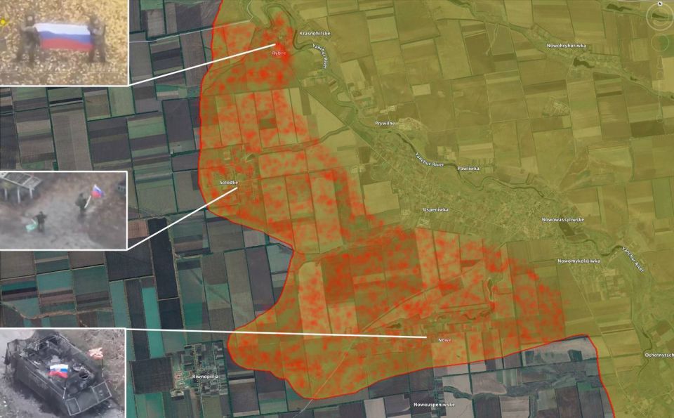 «Линия обороны ВСУ на востоке Запорожской области «двинулась»