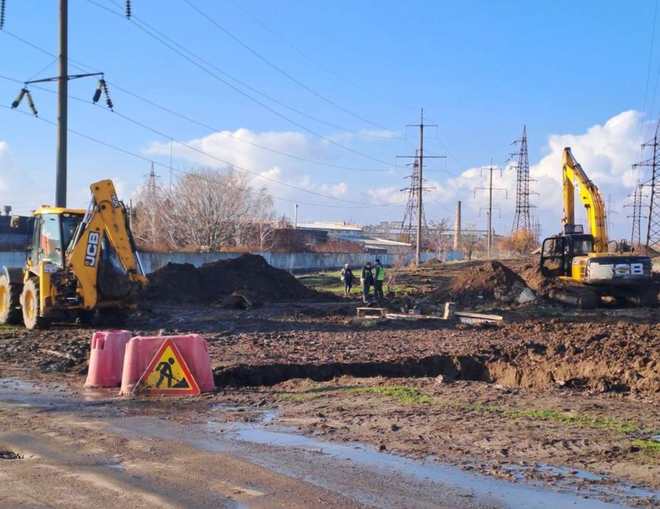 Луначарский водовод построен и подключен к цеху водоочистки в Бердянске