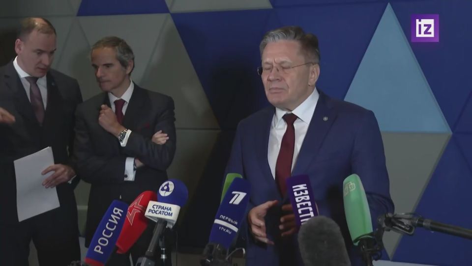 Заявления главы "Росатома" Алексея Лихачёва после встречи с главой МАГАТЭ Рафаэлем Гросси в Калининграде: