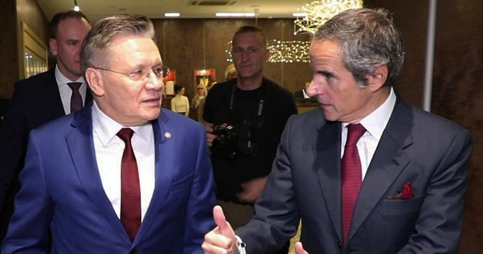 Встреча Лихачева и Гросси проходит в Калининграде